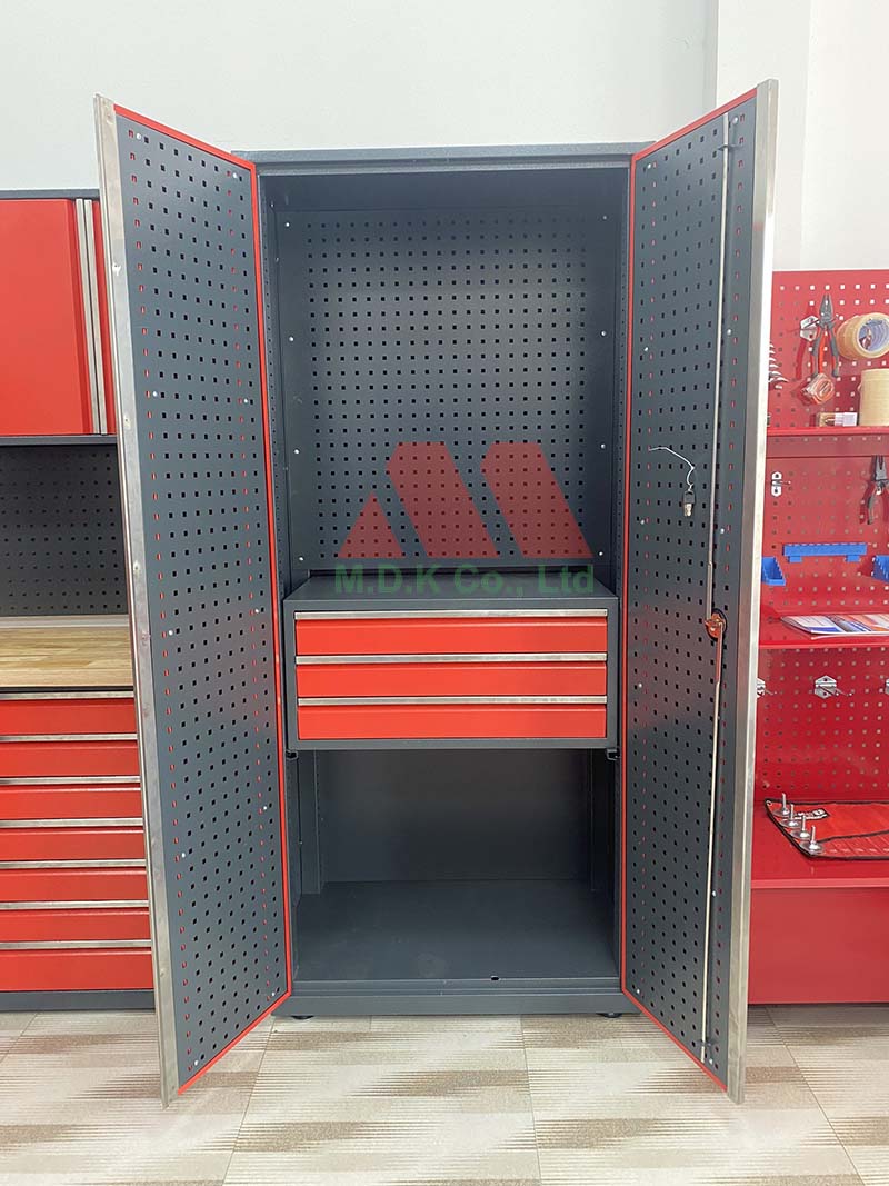 tool cabinet màu đỏ 3301